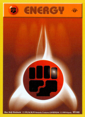 Fighting Energy 97/102 Base Base Set