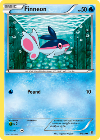 Finneon 18/119 XY Phantom Forces