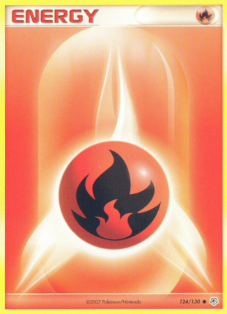 Fire Energy 124/130 Diamond & Pearl Diamond & Pearl