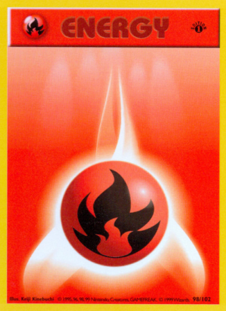 Fire Energy 98/102 Base Base Set
