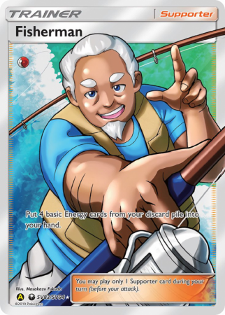 Fisherman SV83/94 Sun & Moon Shiny Vault