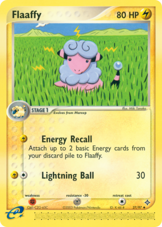 Flaaffy 27/97 EX Dragon