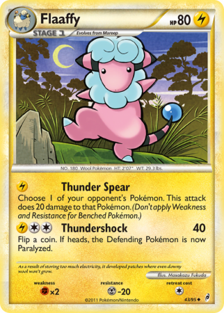 Flaaffy 43/106 HeartGold & SoulSilver Call of Legends