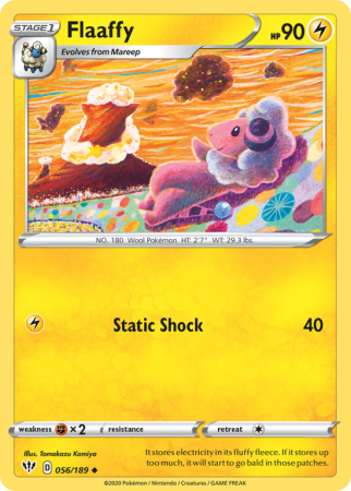 Flaaffy 56/189 Sword & Shield Darkness Ablaze