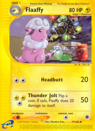 Flaaffy 77/165 E-Card Expedition Base Set