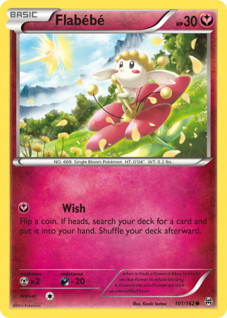 Flabébé 101/162 XY BREAKthrough
