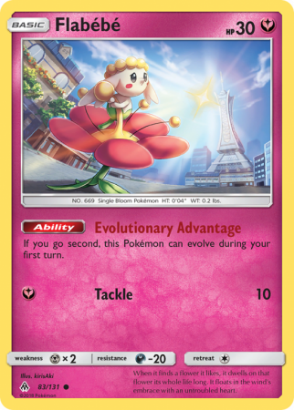 Flabébé 83/131 Sun & Moon Forbidden Light