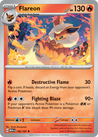 Flareon 136/165