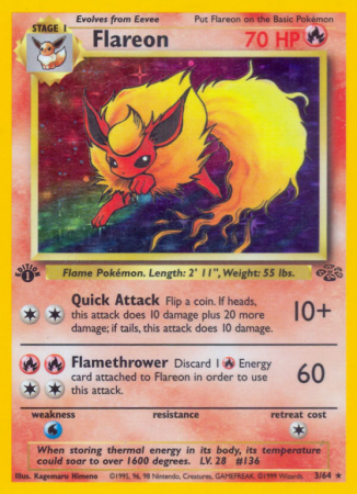 Flareon 3/64 Base Jungle