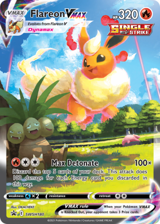 Flareon VMAX SWSH180/103
