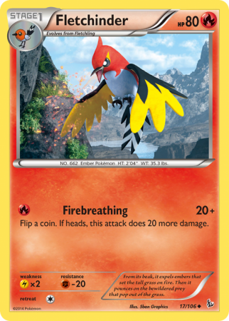 Fletchinder 17/106 XY Flashfire