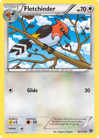 Fletchinder 95/114 XY Steam Siege