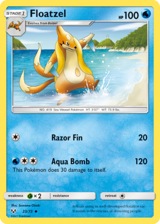 Floatzel 23/73