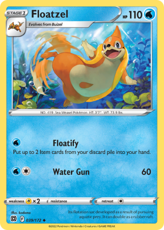 Floatzel 39/172