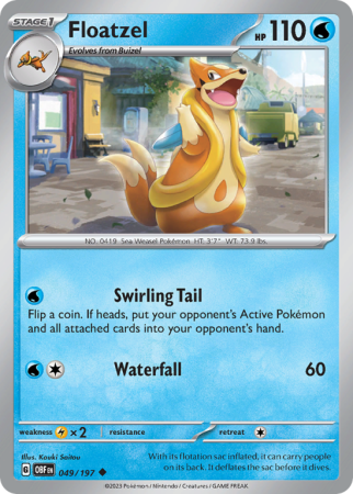 Floatzel 49/197