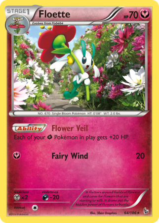 Floette 64/106 XY Flashfire