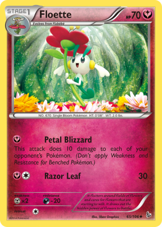 Floette 65/106 XY Flashfire