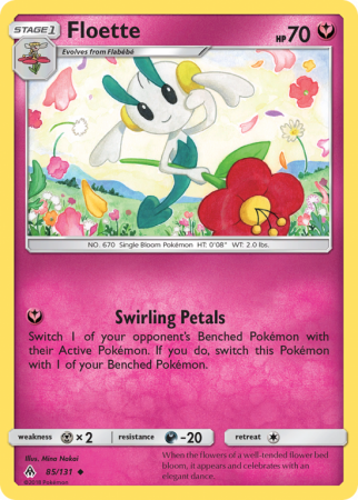 Floette 85/131 Sun & Moon Forbidden Light