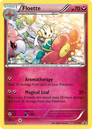 Floette XY139/183 XY XY Black Star Promos