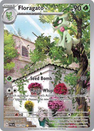 Floragato 197/193 Scarlet & Violet Paldea Evolved