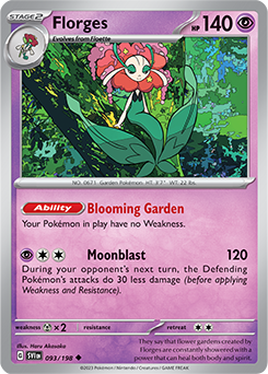 Florges 93/198 Scarlet & Violet Scarlet & Violet