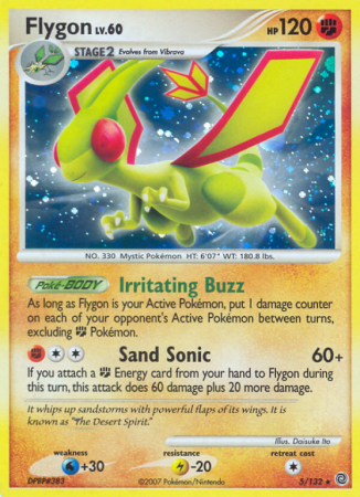 Flygon 5/132 Diamond & Pearl Secret Wonders