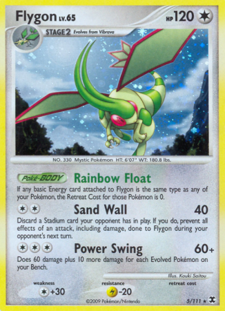 Flygon 5/111 Platinum Rising Rivals