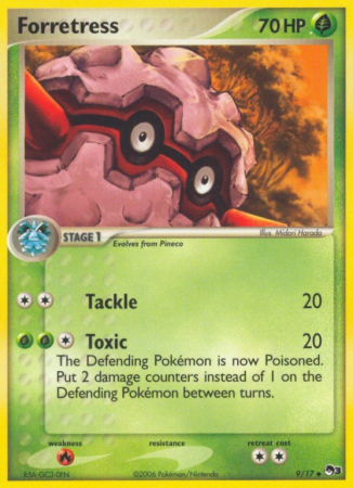 Forretress 9/17 POP POP Series 3