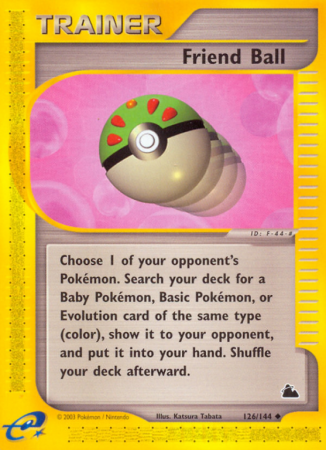 Friend Ball 126/182 E-Card Skyridge