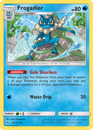 Frogadier 23/131