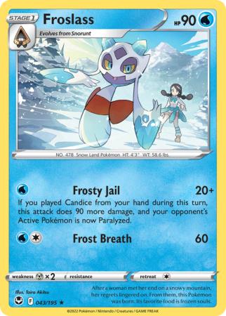 Froslass 43/195 Sword & Shield Silver Tempest