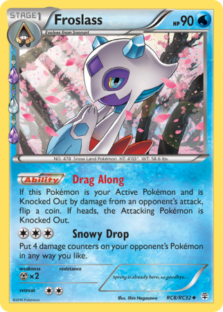 Froslass RC8/115 XY Generations