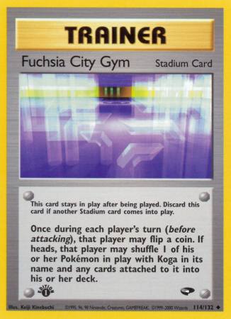 Fuchsia City Gym 114/132 Gym Gym Challenge