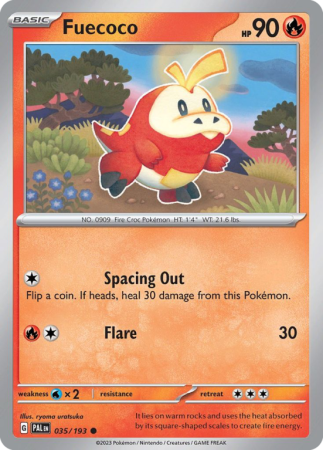 Fuecoco 35/193 Scarlet & Violet Paldea Evolved