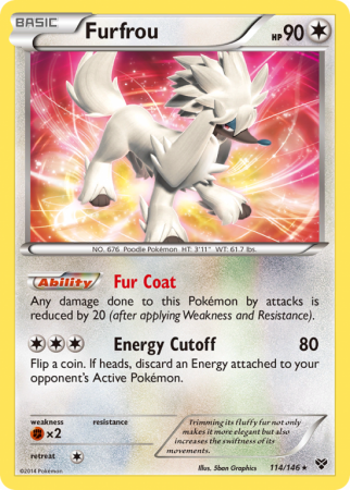 Furfrou 114/146 XY XY