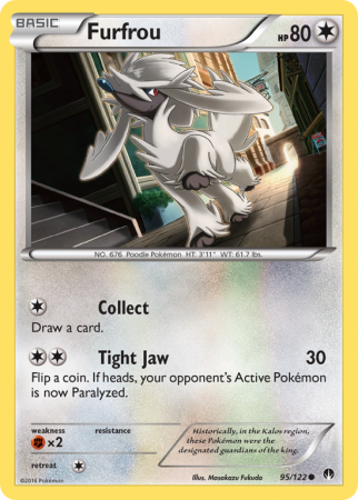 Furfrou 95/122 XY BREAKpoint