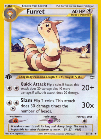 Furret 35/111 Neo Neo Genesis