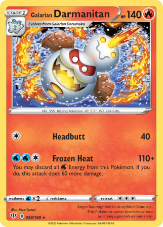 Galarian Darmanitan 28/189