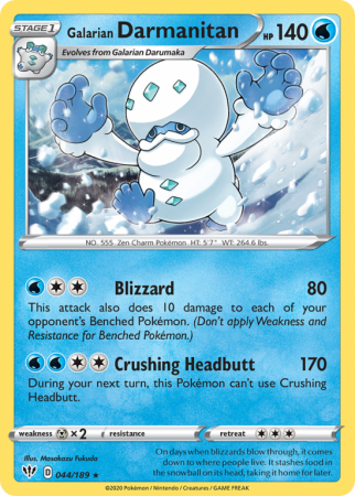Galarian Darmanitan 44/189