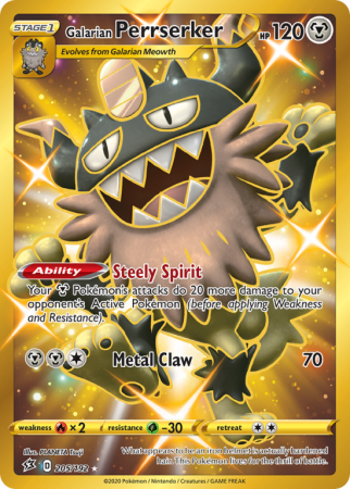 Galarian Perrserker 205/192