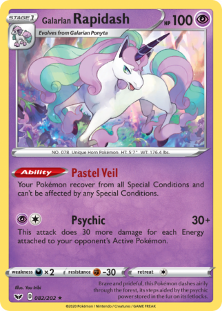 Galarian Rapidash 82/202