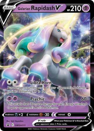 Galarian Rapidash V SWSH111/103