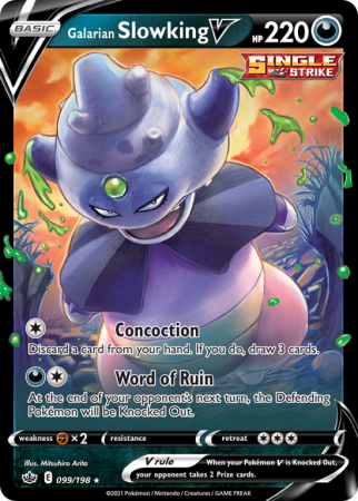 Galarian Slowking V 99/198