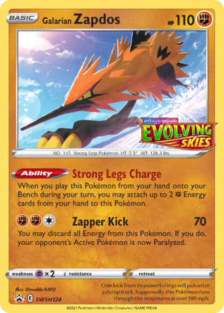 Galarian Zapdos SWSH124/103