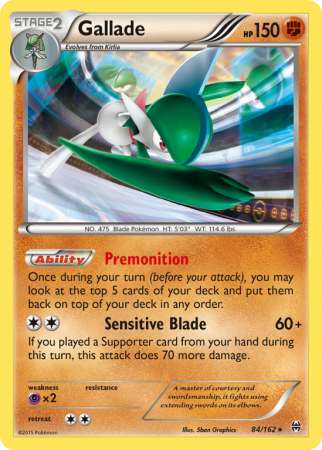 Gallade 84/162 XY BREAKthrough