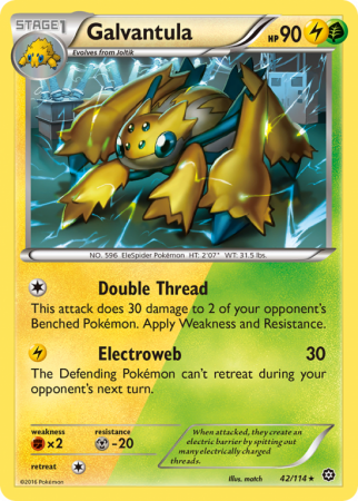 Galvantula 42/114 XY Steam Siege