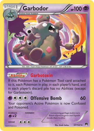 Garbodor 57/122 XY BREAKpoint