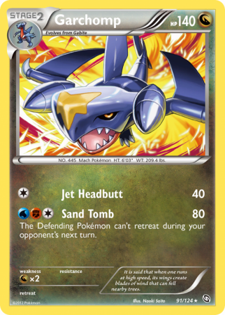Garchomp 91/124