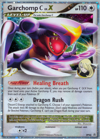 Garchomp C LV.X DP46/56 Diamond & Pearl DP Black Star Promos
