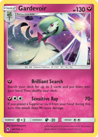 Gardevoir 141/214 Sun & Moon Lost Thunder
